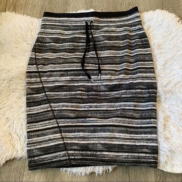 RACHEL Rachel Roy Multi Striped Pencil Skirt - Picture 1 of 3